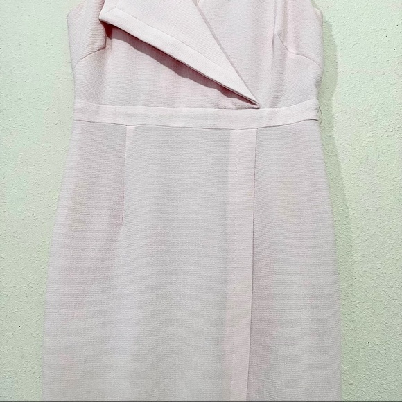 WHBM Blush V-NECK SLEEVELESS pencil DRESS womens size 2 - Picture 6 of 10